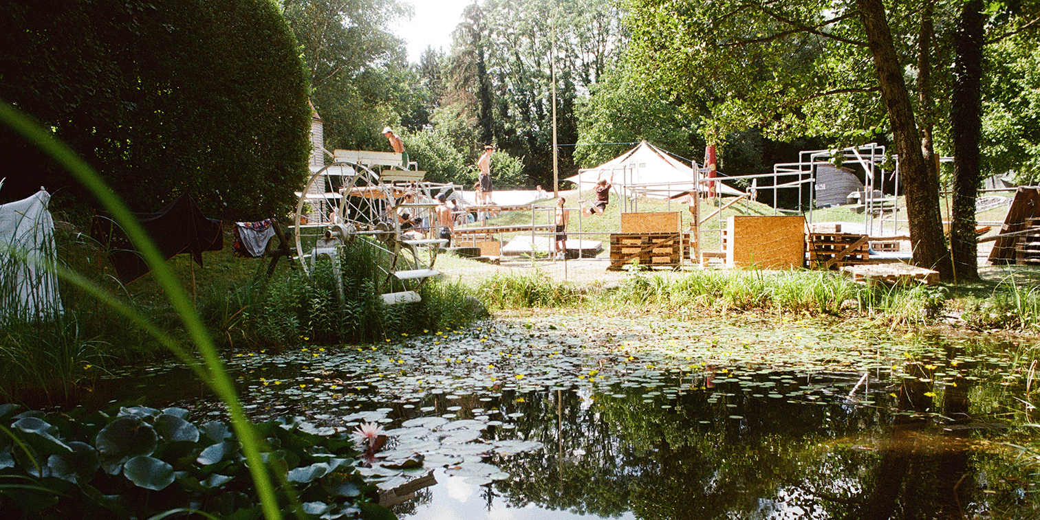 FRB Festival Gelände in der schönen Bodensee Region